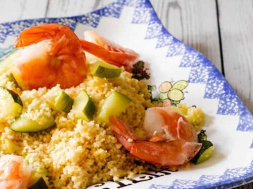 Cous Cous medio con gamberetti ortaggi e curry - Granoro